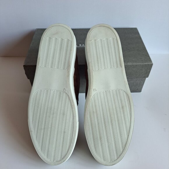 NEW Bacco Bucci Woven Brown Leather Slip-on Shoes Size 11 main image 15